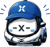 CAR-X-WEB キャラクター（ありがとう）